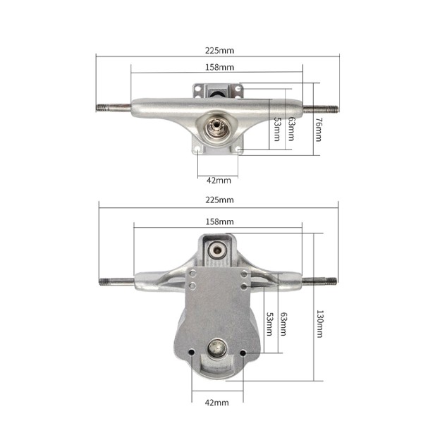 Skateboard Truck / Surfskate Accessory — S5 Spring Truck