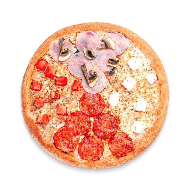 Classy california-style pizza