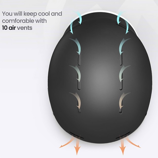 Adjustable Dual-Function Helmet