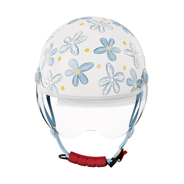 Floral Print Universal Adult Helmet