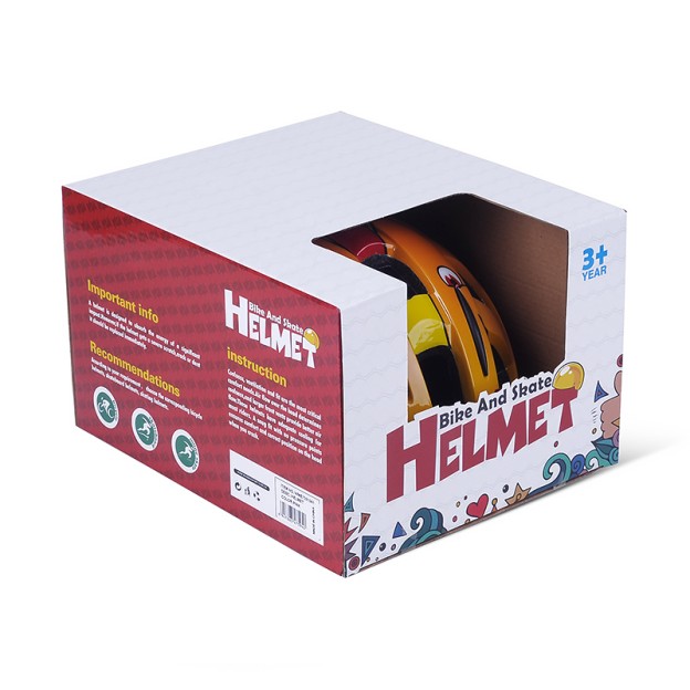 Kids Impact-Resistant Skateboard Helmet