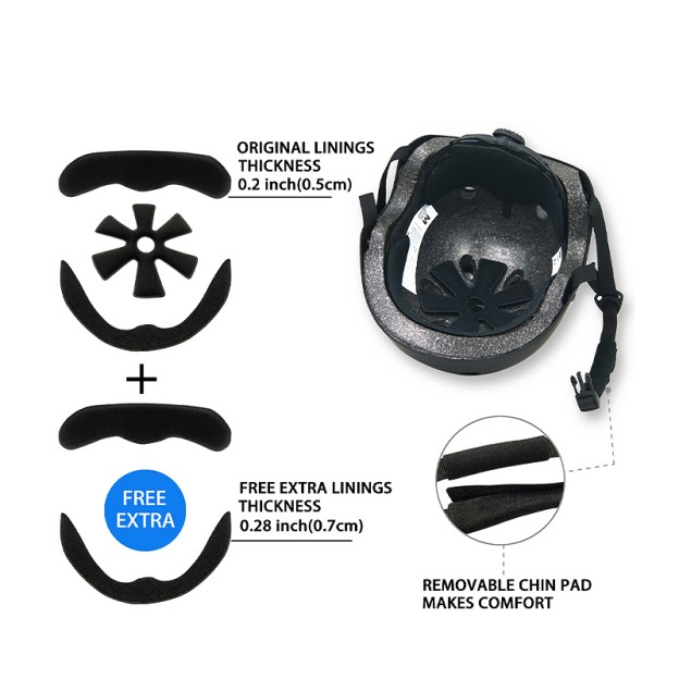 High Strength Protective Children's Skateboard Helmet