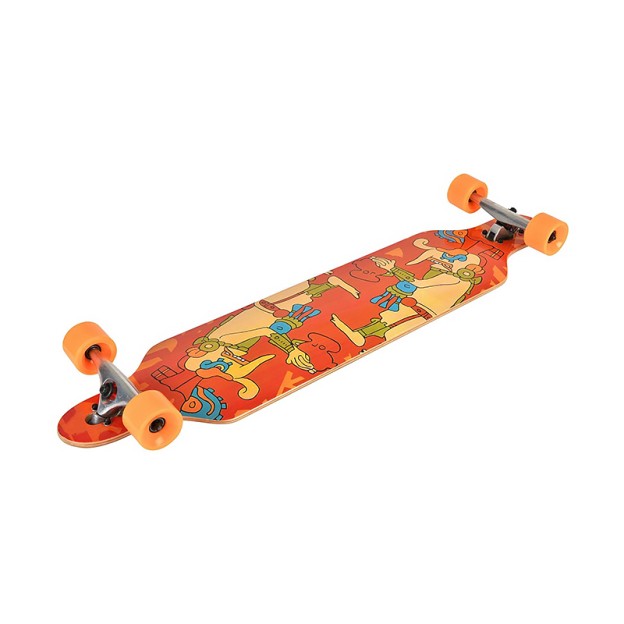 41-inch Sunken Longboard Skateboard