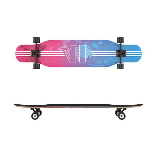 Professional All-Wood Longboard Skateboard