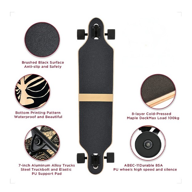 Premium Maple Longboard Skateboard
