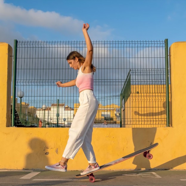 Freestyle Longboard Skateboard