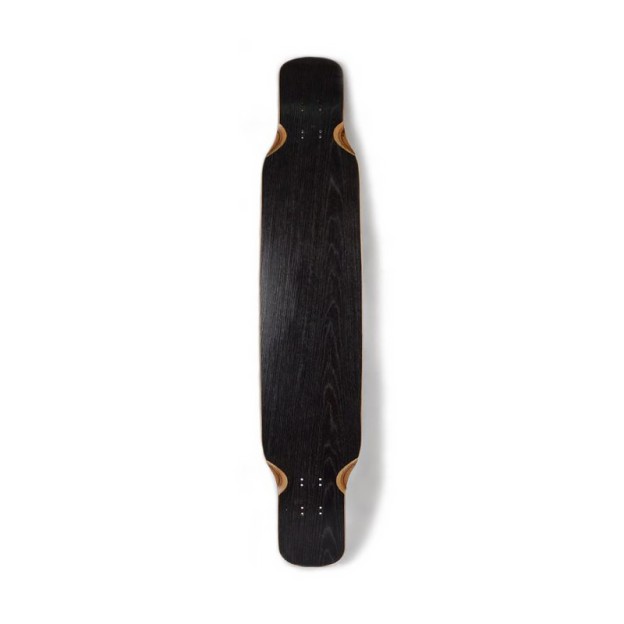 Wooden 4-Wheel Long Skateboard