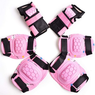 Kids' Cycling Knee Pad Set