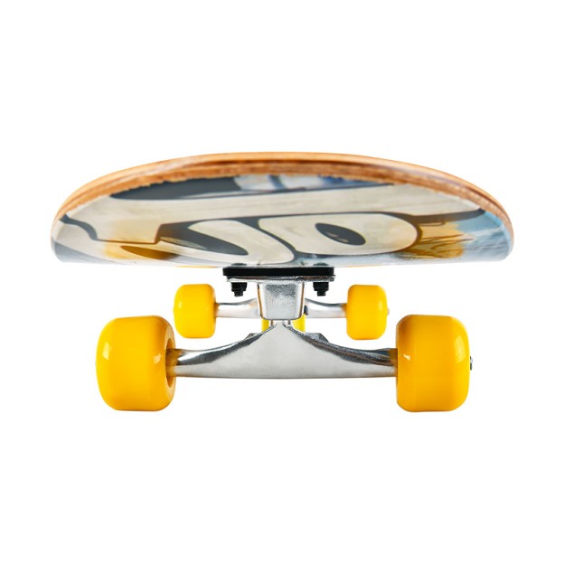 31-inch Beginner Double-Kick Street Skateboard