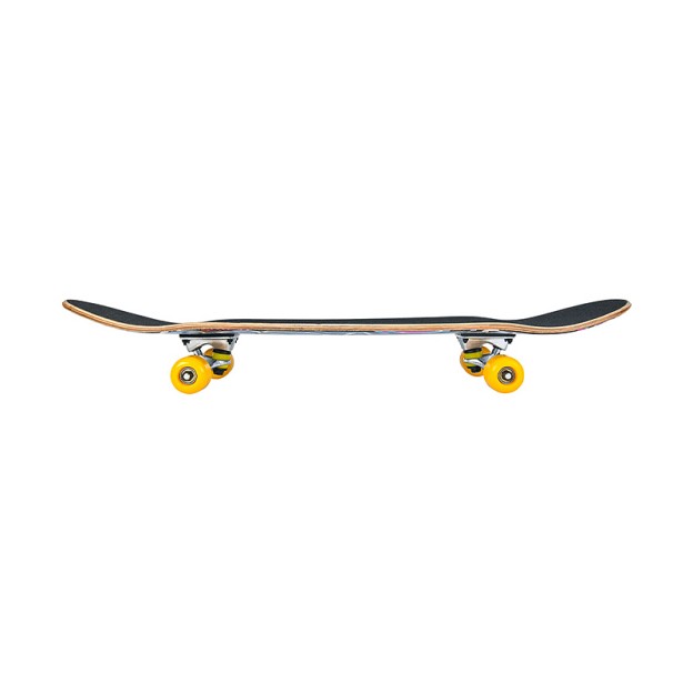 Shock-resistant Double-Kick Street Skateboard