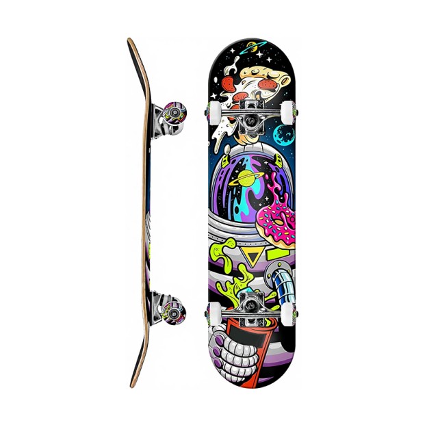 Dual-Handle Maple Street Skateboard