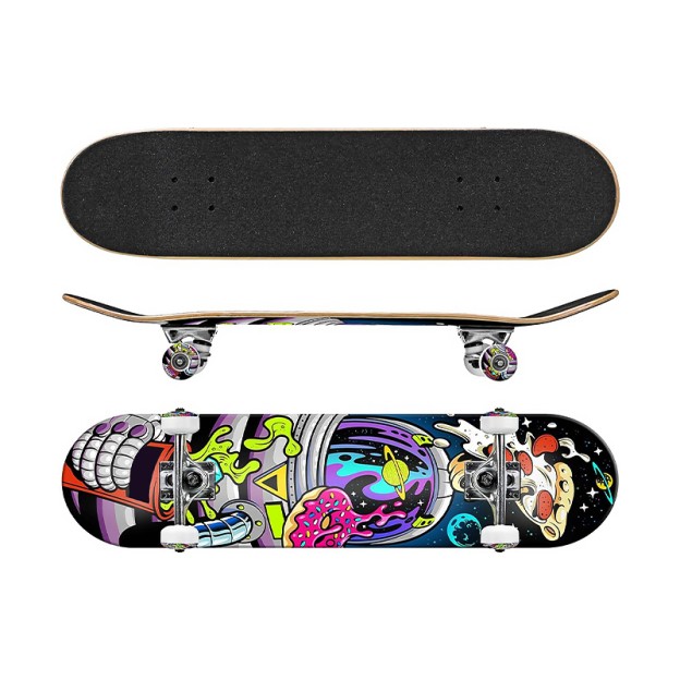 Dual-Handle Maple Street Skateboard
