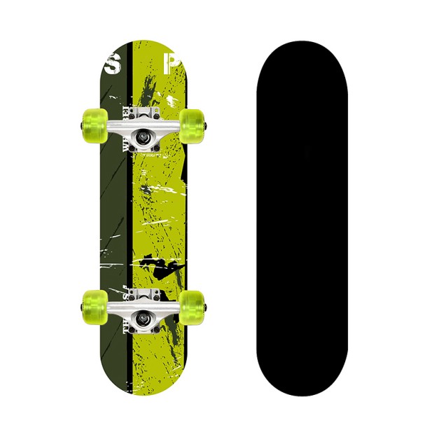Double Kick Concave Deck Skateboard