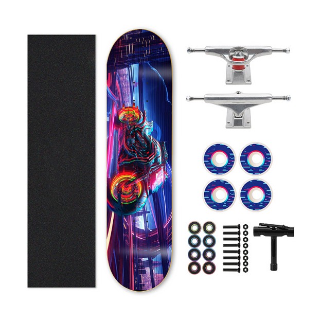 Maple Double-Walking Street Skateboard