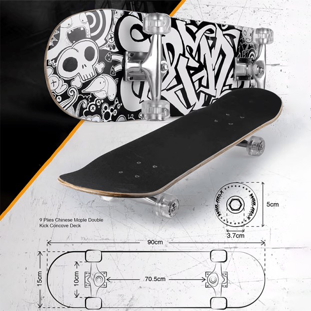 Maple Graffiti Street Skateboard Maple Graffiti Street Skateboard
