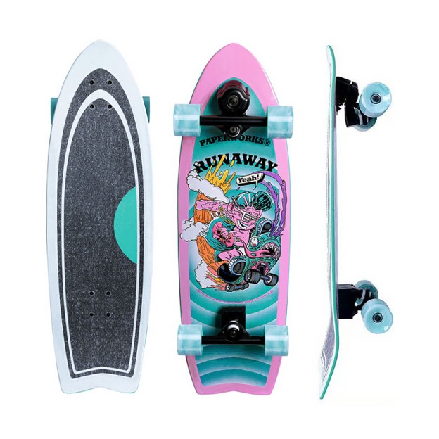 High-Speed ​​Smooth Land Surfboard