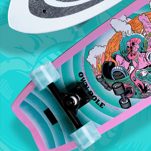 High-Speed ​​Smooth Land Surfboard