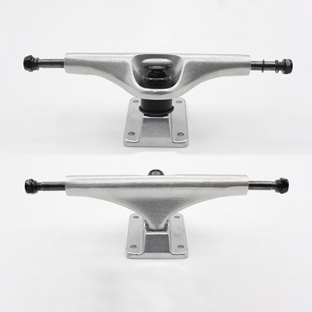 Silver Aluminum Scooter Frame