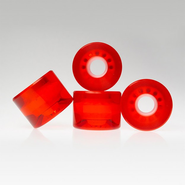 Transparent Colored PU Skateboard Wheels Transparent Colored PU Skateboard Wheels