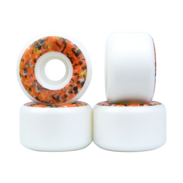 White 52mm Skateboard Wheel