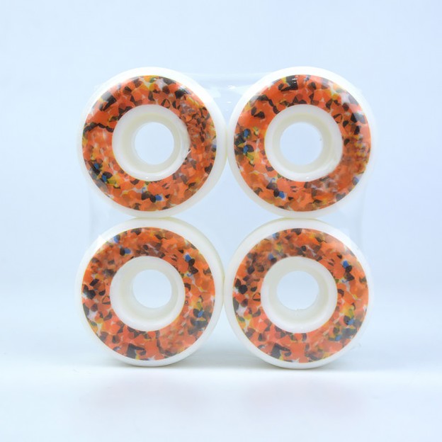 White 52mm Skateboard Wheel