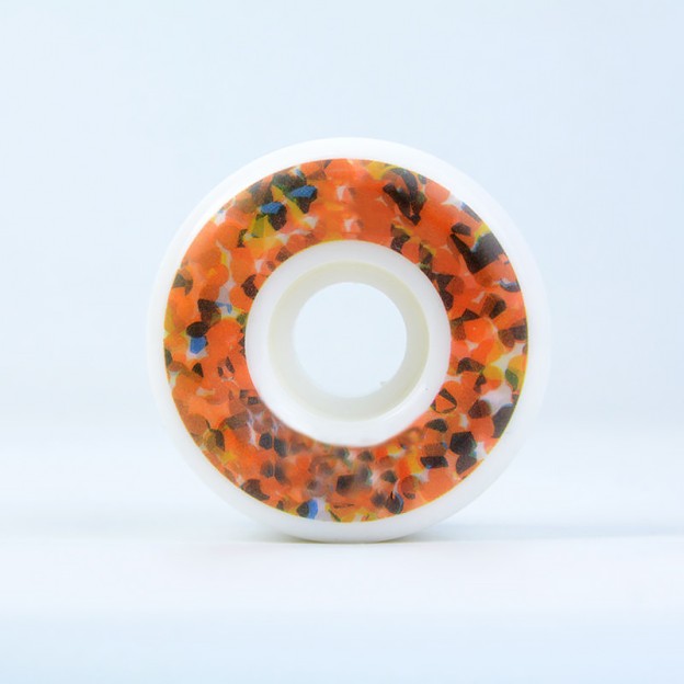 White 52mm Skateboard Wheel