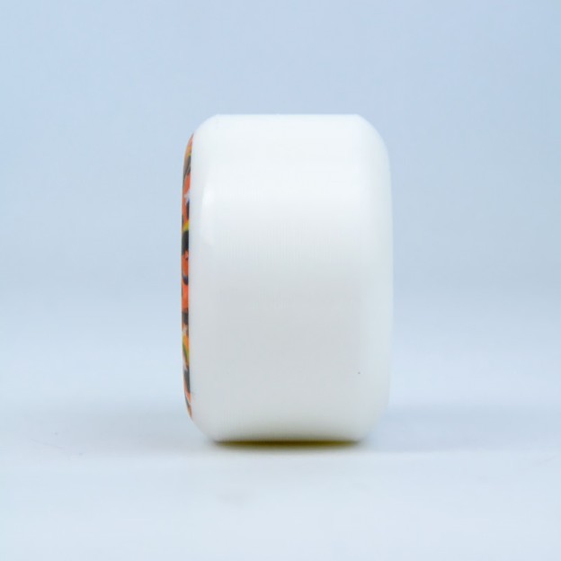 White 52mm Skateboard Wheel