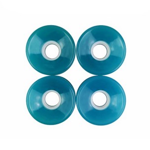Polished PU Longboard Wheels