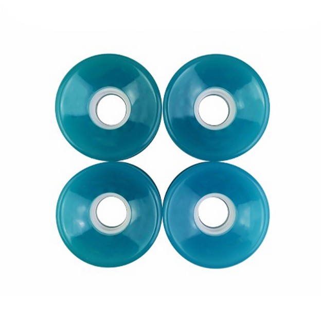 Polished PU Longboard Wheels