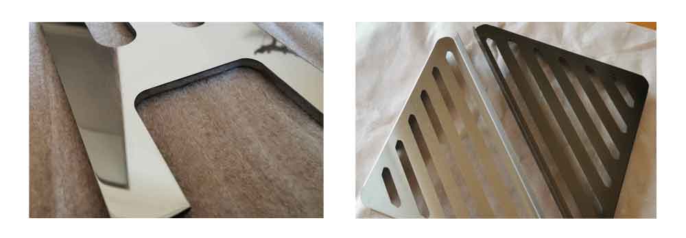 Metal Shower Shelves Round Corner for Safe Using